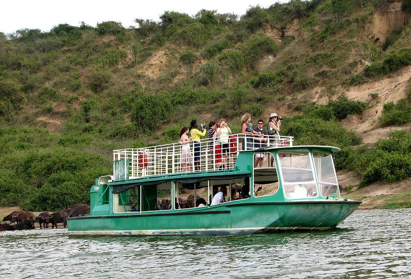 Boat cruise on Kazinga channel