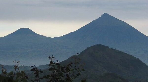 Hiking Mountain Muhabura