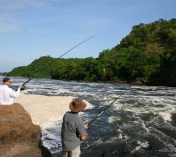Fishing safaris at Murchison Falls National Park