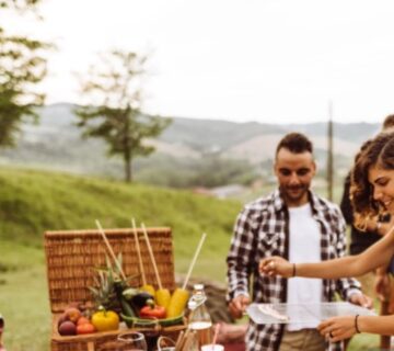 Delicious Western food served at a safari camp, blending local ingredients with familiar dishes 