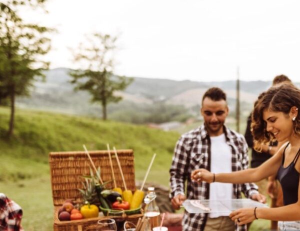 Delicious Western food served at a safari camp, blending local ingredients with familiar dishes.