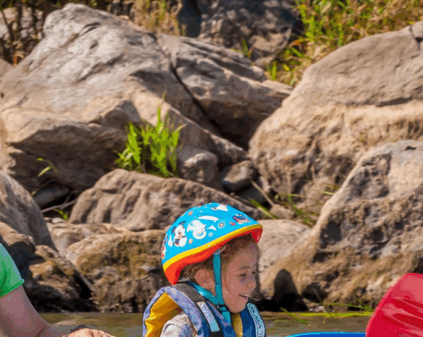 Family-friendly rafting on Uganda's Nile River