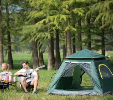 ChatGPT said: A luxurious safari tent set up in the wilderness, offering a unique blend of adventure and comfort 
