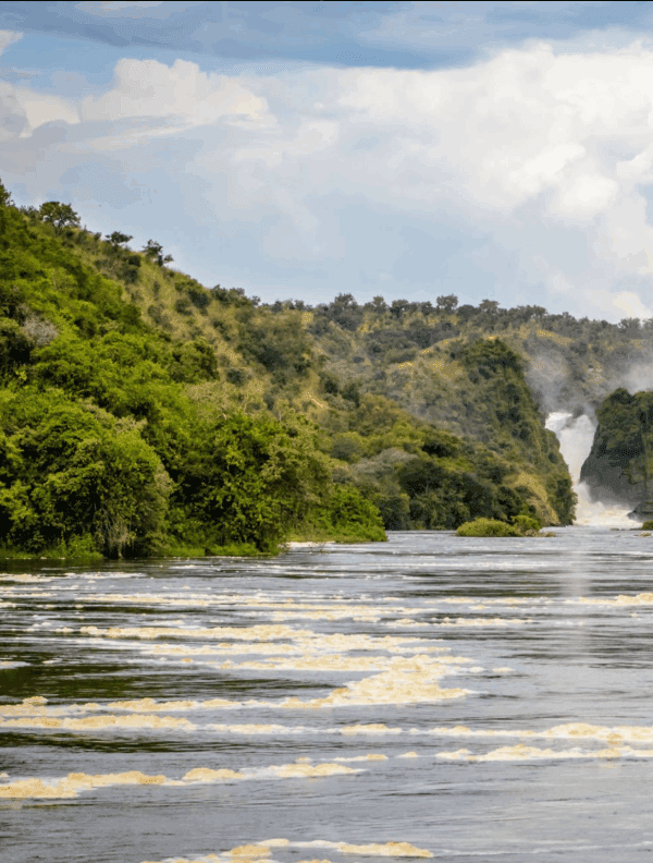 Adventurers rafting on Rwanda’s Nyabarongo River—How safe is white water rafting here? Guides ensure safety with helmets and life jackets.