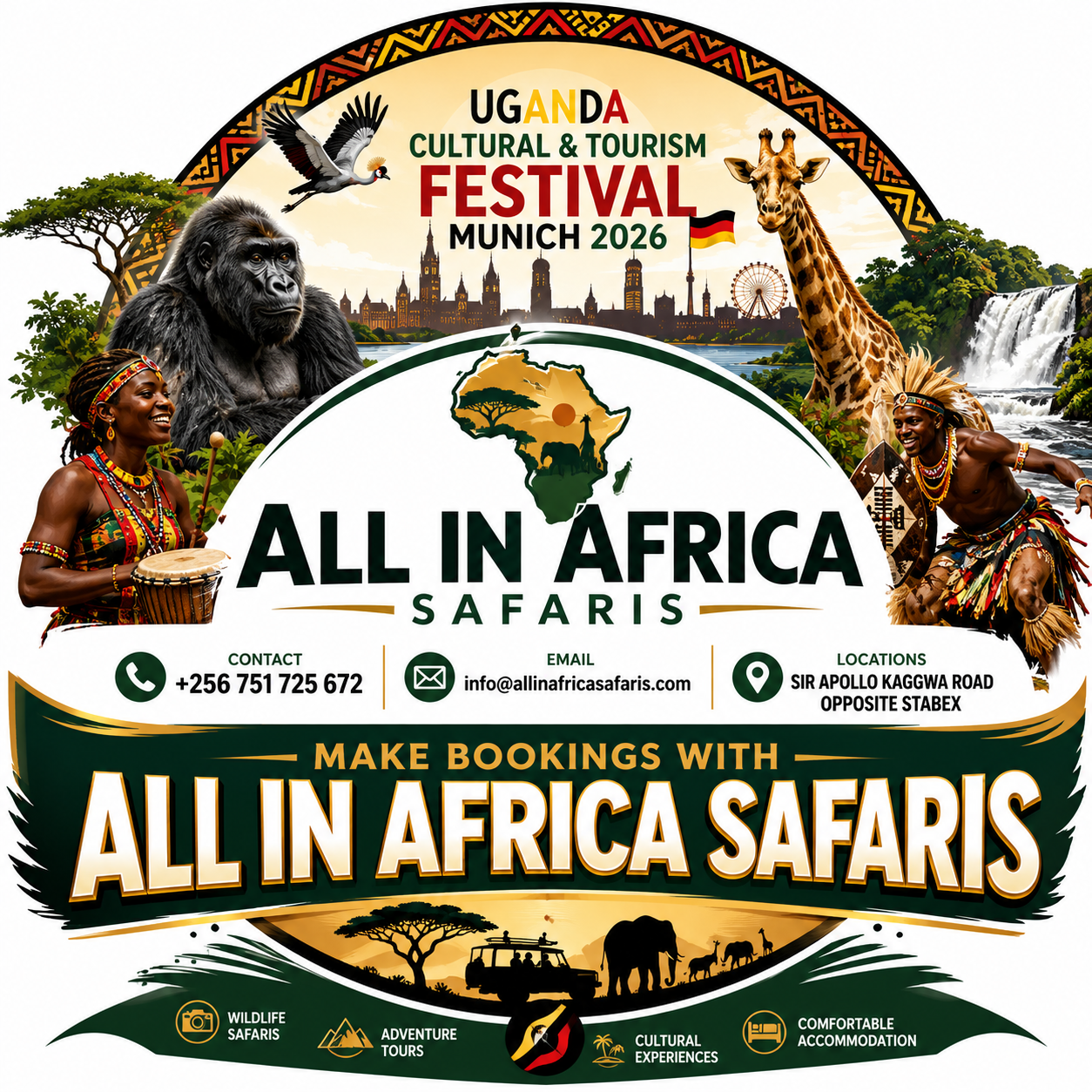 Uganda Cultural and Tourism Festival Munich 2026