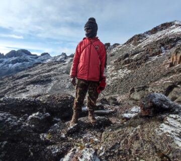Mount Meru hiking trail, Tanzania