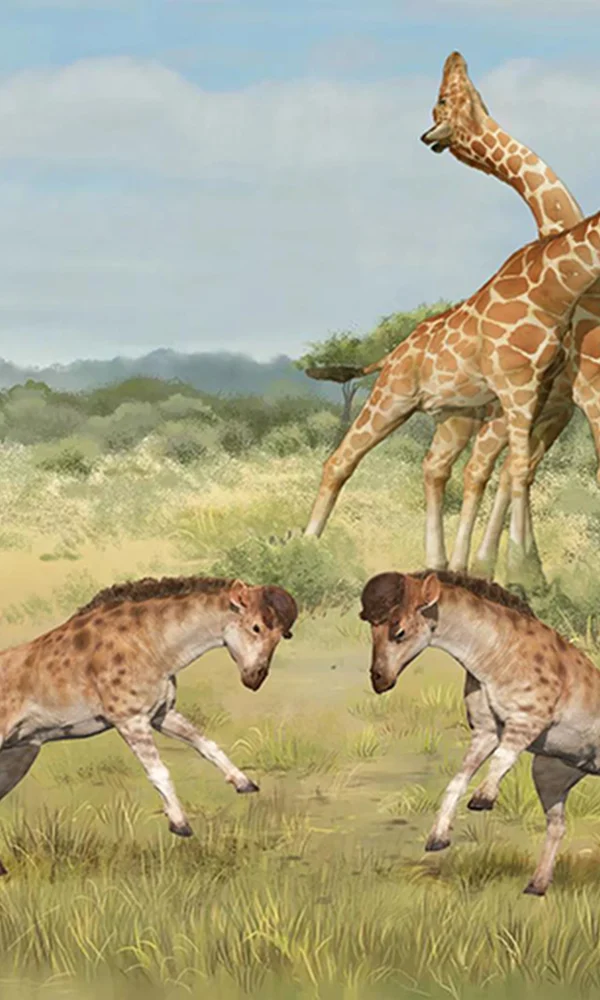 Giraffe Necking Fights Explained