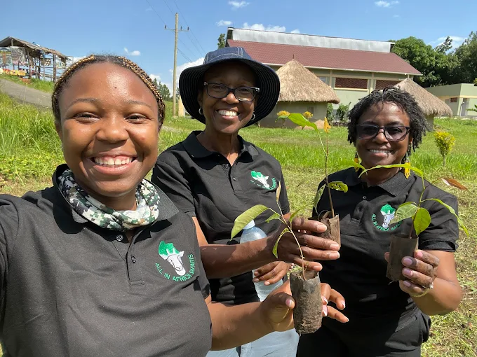 All in Africa Safaris Green Spot tree-planting campaign
