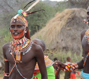 Local culture and crafts near Jinja, Uganda