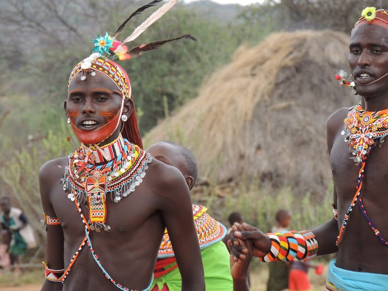Local culture and crafts near Jinja, Uganda