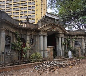 Historic building in central Nairobi, Kenya