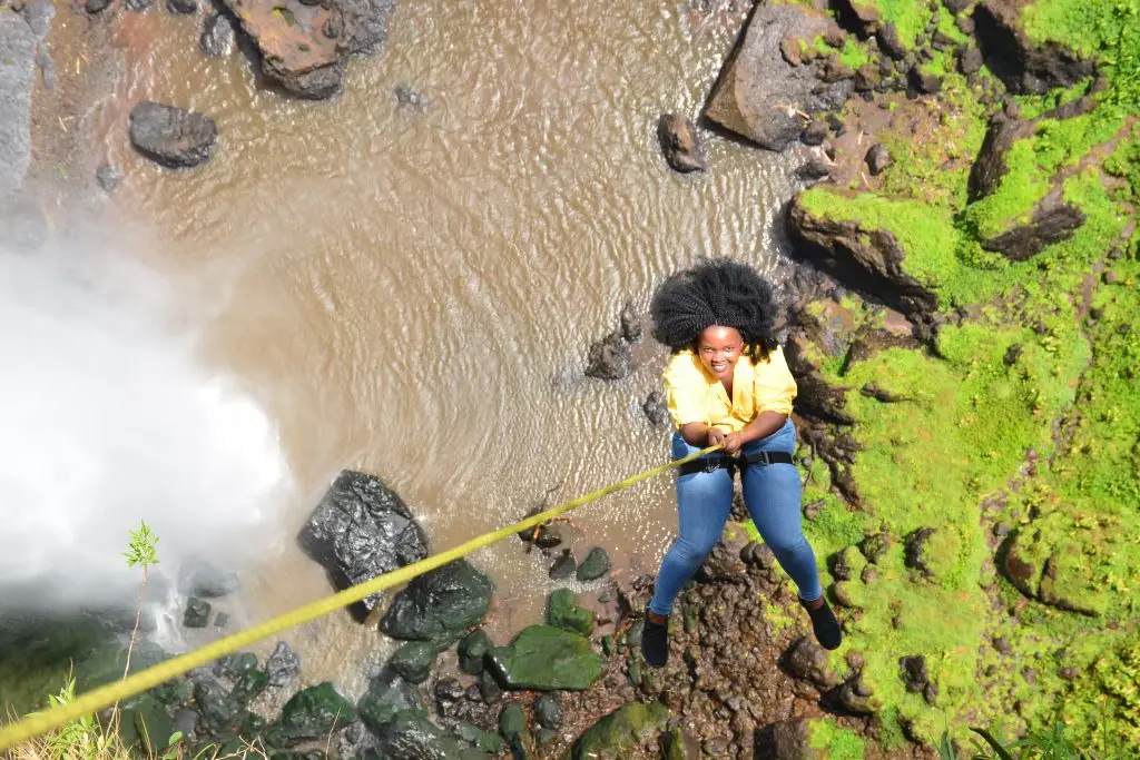 Abseiling at Sipi Falls: What to Expect Going Over the Edge