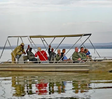 Akagera National Park Boat Safari 360x320