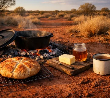 Bush Bread: How Safari Cooks Bake in Camp Ovens and Pits