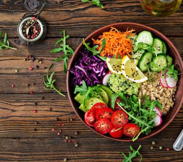 Eating Vegetarian and Vegan 360x320