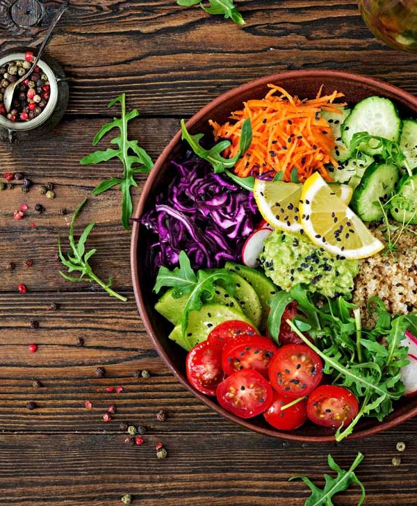 Eating Vegetarian and Vegan 600x728