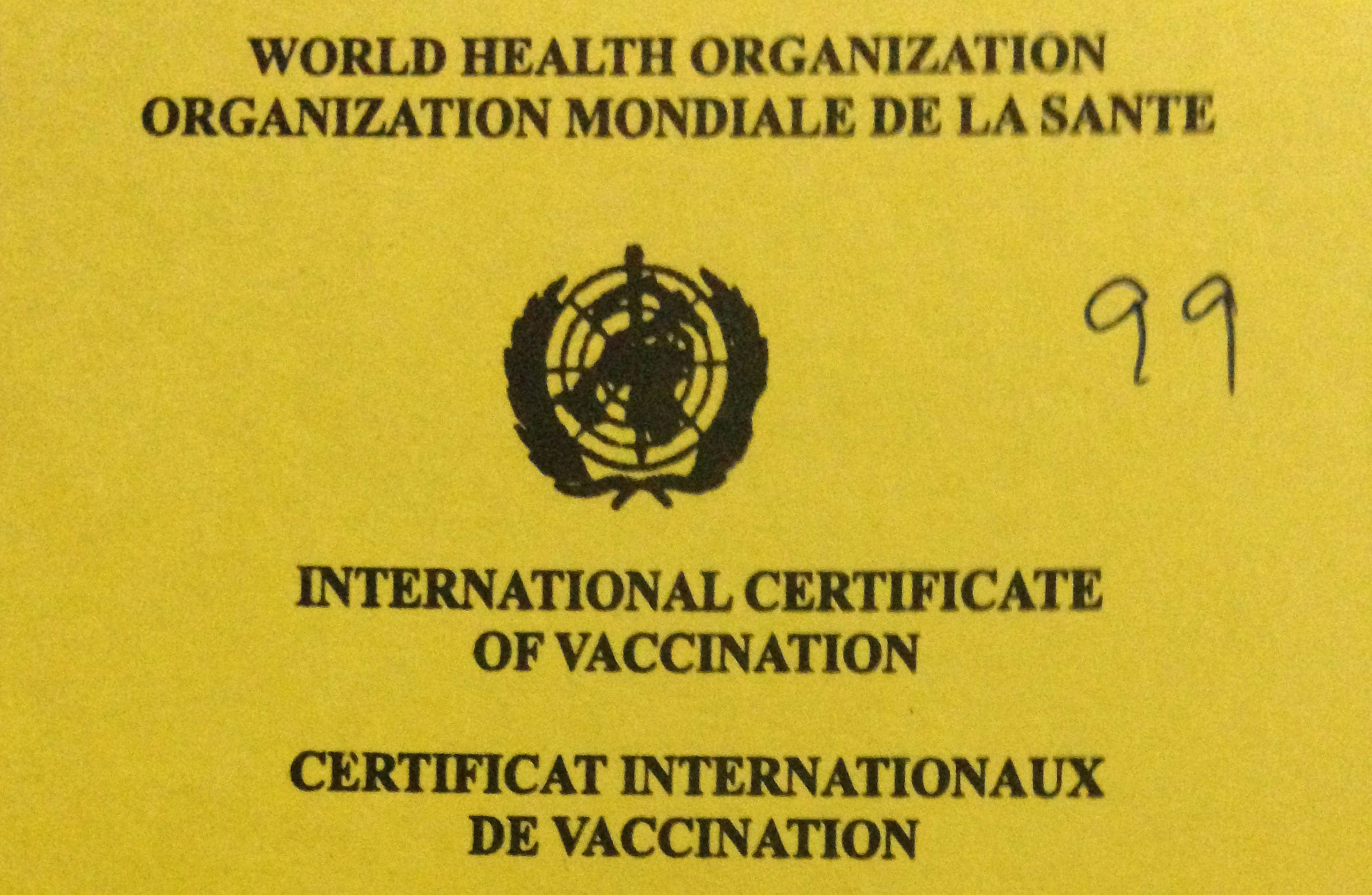 Gorilla Safari Yellow Fever Certificate2