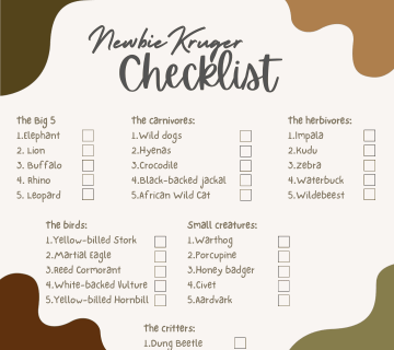 How to Read a Wildlife Checklist Without Getting Overwhelmed