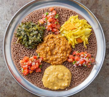 Injera and Ethiopian Food in Kampala and Nairobi