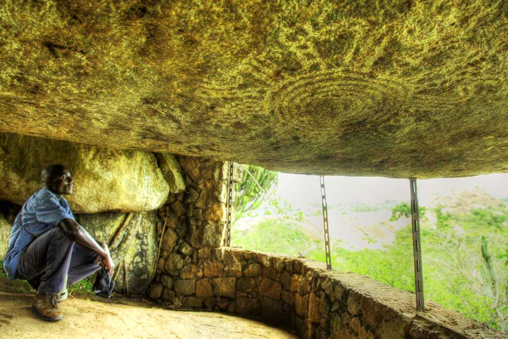 Nyero Rock Paintings in Eastern Uganda