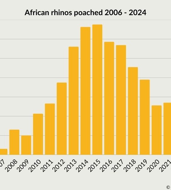 Rhino Poaching Trends in East Africa: What Has Changed in Ten Years