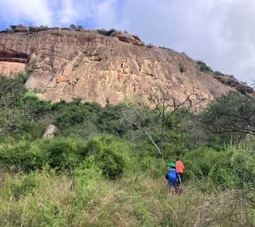 Rock Climbing at Lukenya Hill Near Nairobi