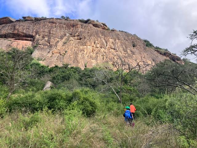 Rock Climbing at Lukenya Hill Near Nairobi