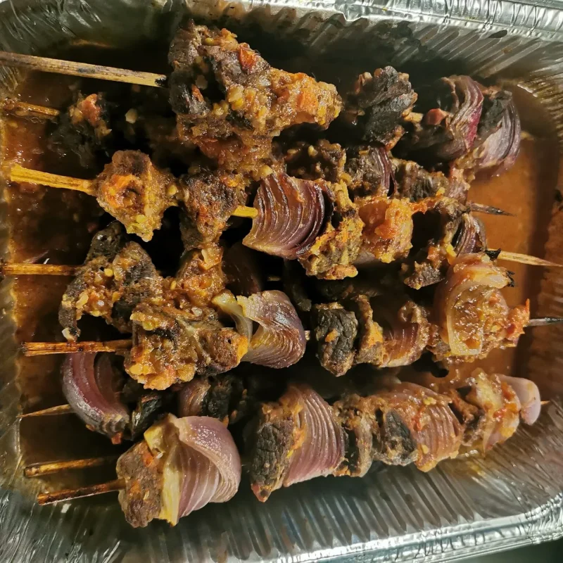 Rwandan Brochettes and Isombe Rwandan Brochettes and Isombe: A Taste of Rwandan Home Cooking