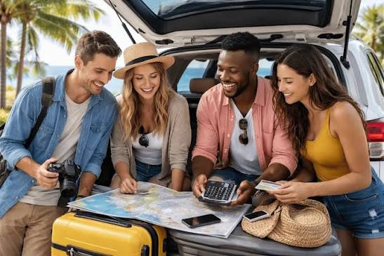 Solo Travellers Sharing a Vehicle: Meeting People and Splitting Costs
