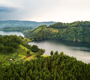 Ugandas Crater Lakes 360x320