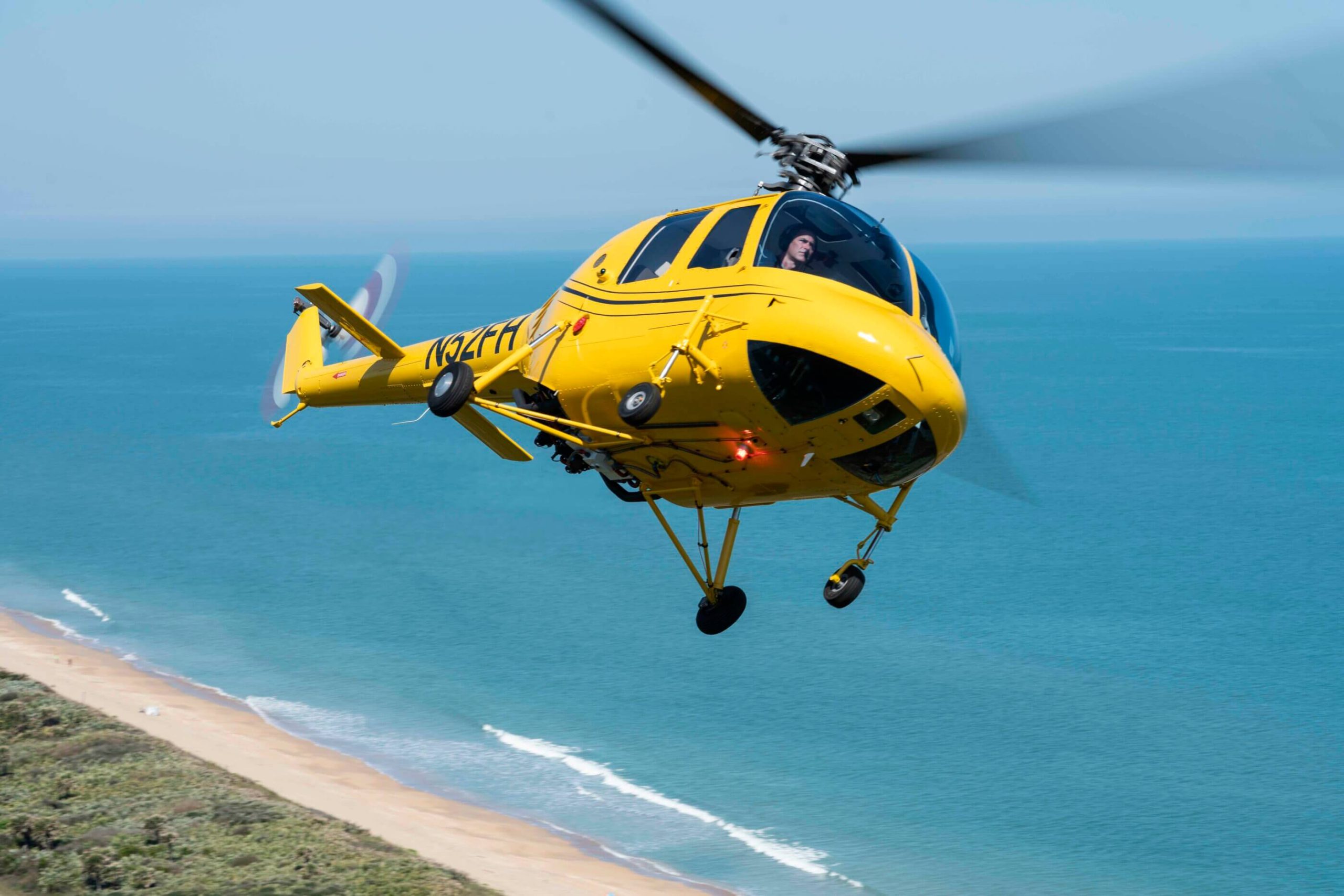 Helicopter scaled